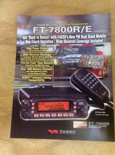 Yaesu 7800r véritable - ft-7800r/e,